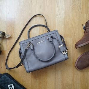 Michael Kors Collins Dusty Rose Medium Satchel